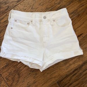 Madewell High-Rise Denim Shorts